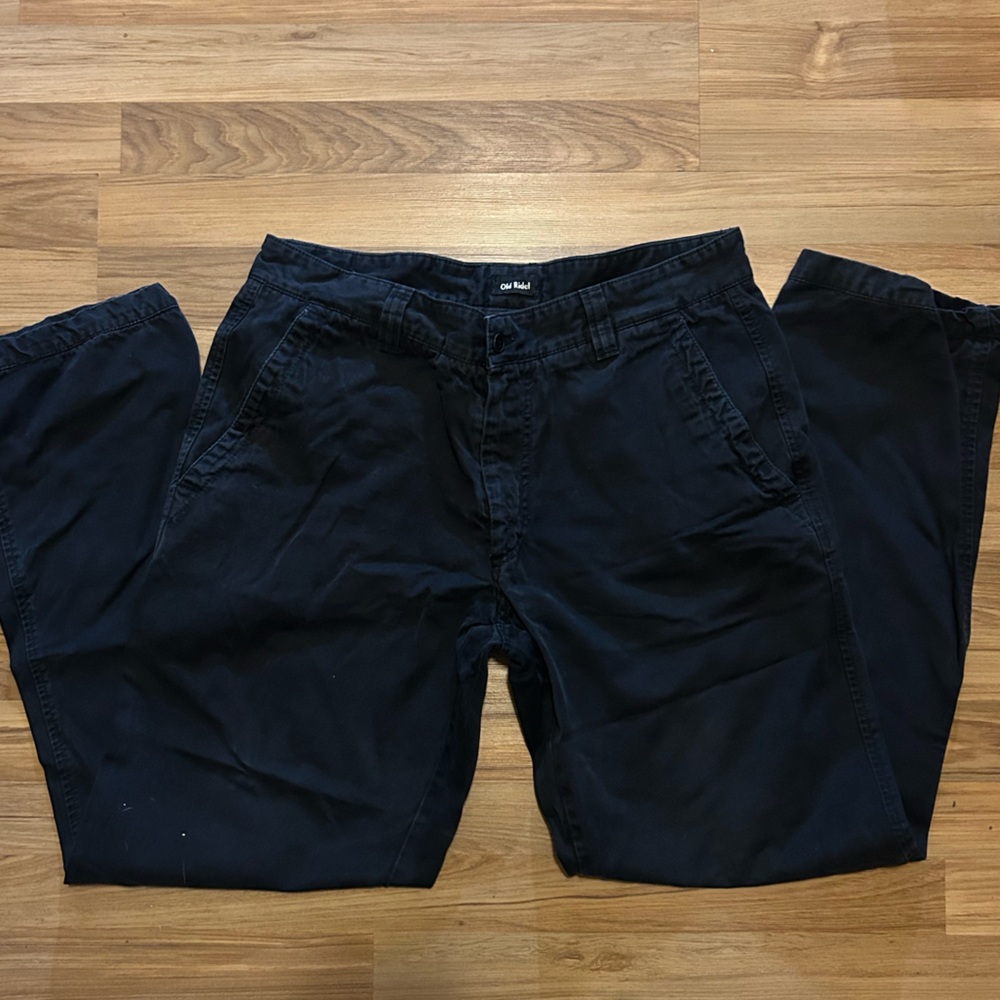 Old Ridel Black Pants